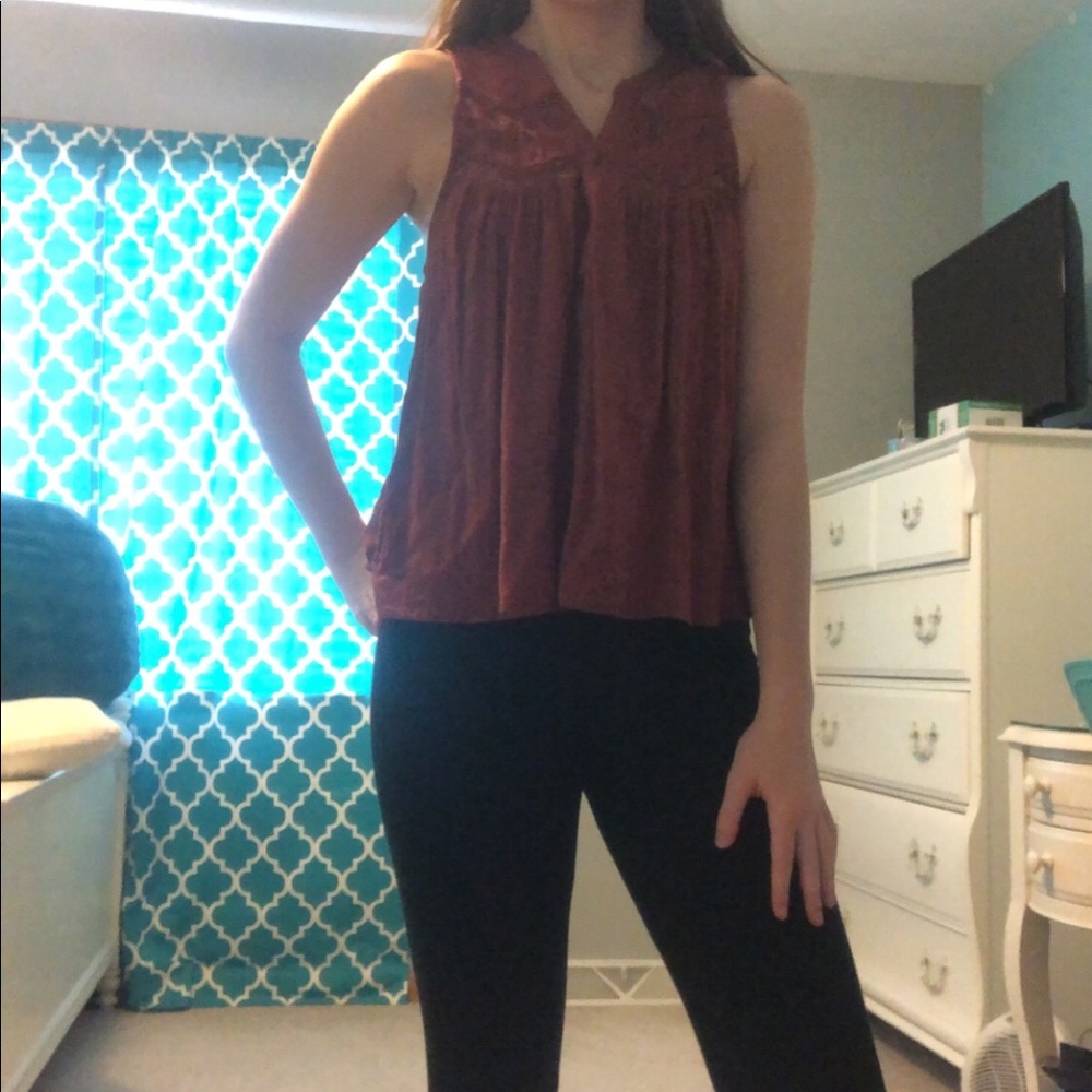 american eagle tank top size xsmall